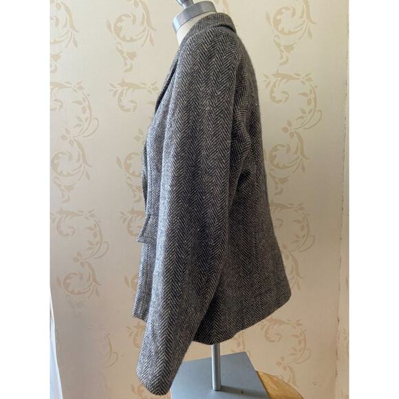 Jil Sander Houndstooth Cashmere Blend Jacket - Picture 2 of 4